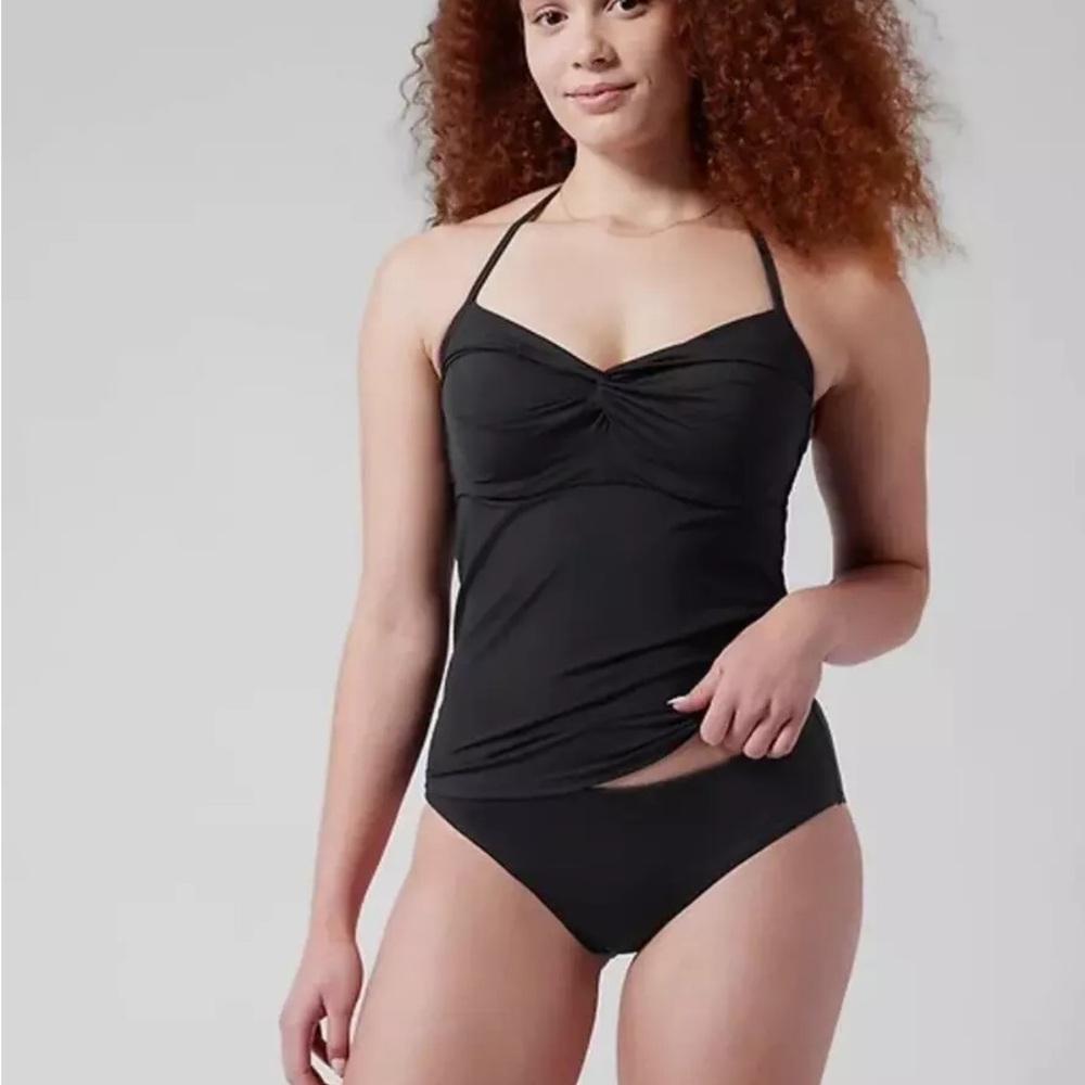 NWT Athleta Black Hampton Bra Cup Tankini